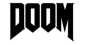 DOOM dekorace logo