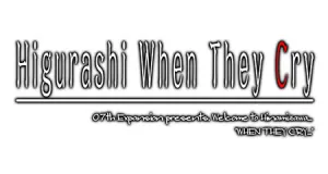 Higurashi: When They Cry věci produkty dárky logo