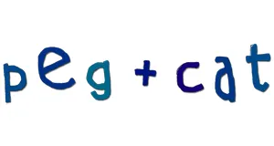 Peg + Cat věci produkty dárky logo