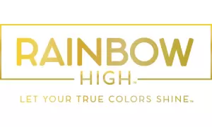 Rainbow High věci produkty dárky logo