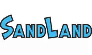 Sand Land věci produkty dárky logo