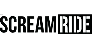 Screamride věci produkty dárky logo