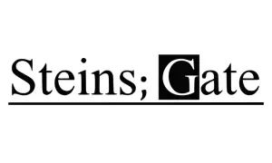 Steins Gate věci produkty dárky logo