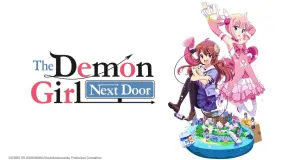 The Demon Girl Next Door věci produkty dárky logo