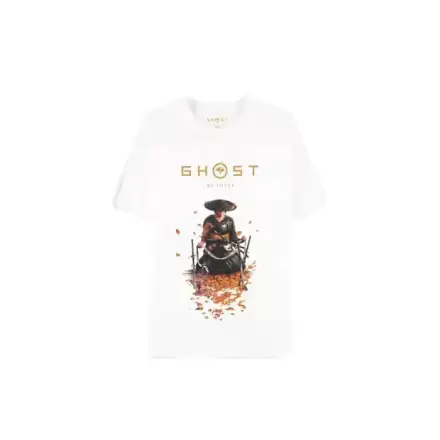Ghost of Yotei Tričko Samurai White fotografii produktu