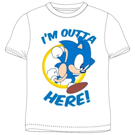 Sonic Here tričko s krátkým rukávem, top fotografii produktu