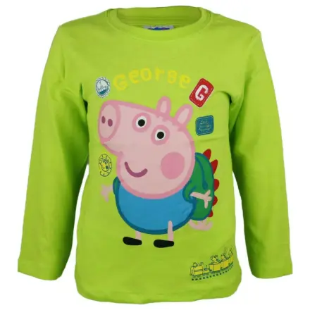 Peppa Pig George Cestovní Dětské Tričko s Dlouhým Rukávem Top fotografii produktu