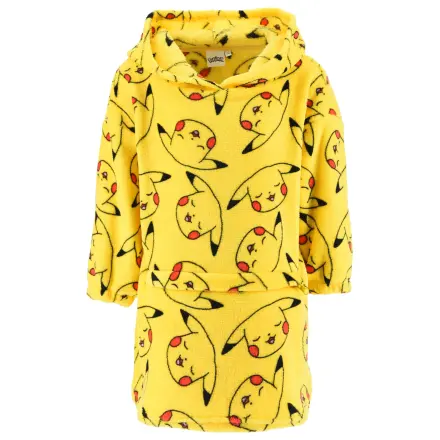 Pokemon Pikachu Nositelné plyšové fleecové dekové pončo fotografii produktu