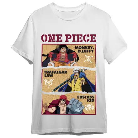 One Piece Monkey D. Luffy, Trafalgar Law & Eustass Kid dospělé tričko fotografii produktu