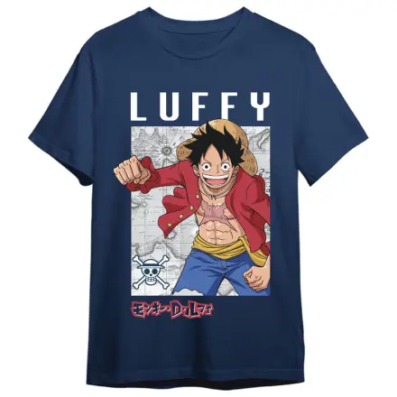 One Piece Monkey D. Luffy Mapa dospělé tričko fotografii produktu