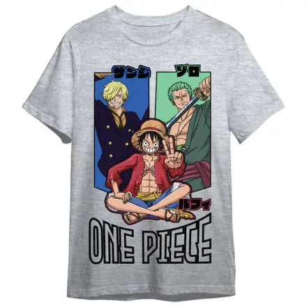 One Piece Monkey D. Luffy, Roronoa Zoro & Sanji dospělé tričko fotografii produktu