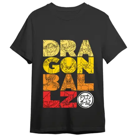 Dragon Ball Z Letters dospělé tričko fotografii produktu
