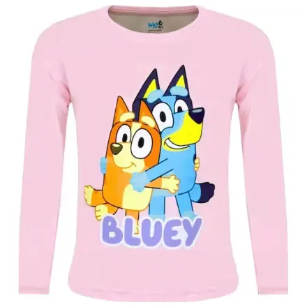 Bluey Hug Pink tričko s dlouhým rukávem pro děti, top fotografii produktu