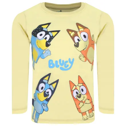 Bluey Let's Do Yellow Dětské tričko s dlouhým rukávem, Top fotografii produktu