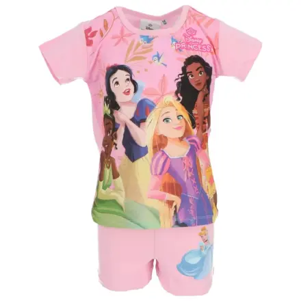 Disney Princesses Friendship Light Pink Kids krátké pyžamo fotografii produktu