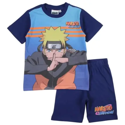 Naruto Shadow Clone modré dětské krátké pyžamo fotografii produktu