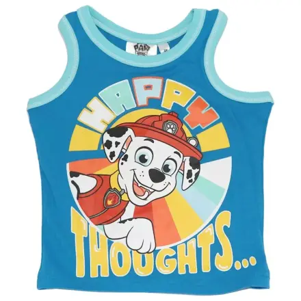 Paw Patrol Happy Thoughts Modré Dětské Tričko s Krátkým Rukávem, Top fotografii produktu