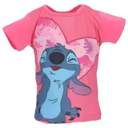 Stitch Fun Pink Dětské tričko s krátkým rukávem, Top fotografii produktu