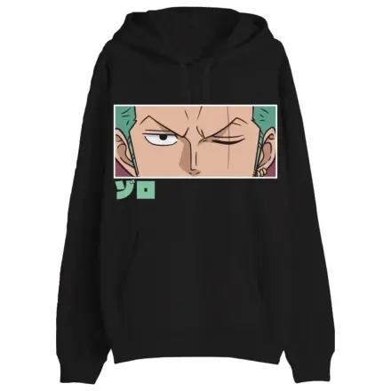 One Piece svetr Roronoa Zoro Eyes černý fotografii produktu