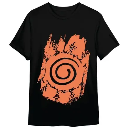 Naruto Shippuden Tričko Retro Logo černé fotografii produktu