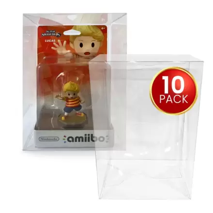 PET Protectors 10-Pack obalů pro figurky Amiibo fotografii produktu