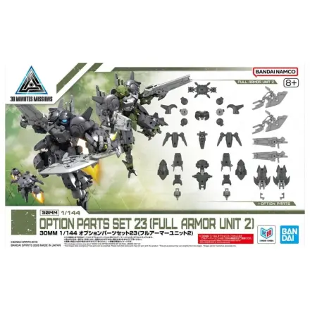 30MM 1/144 sada volitelných dílů 23 (Full Armor Unit 2) Model Kit fotografii produktu