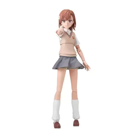 A Certain Scientific Railgun T Plastic Model Kit Mikoto Misaka 16 cm - Plastiková modelová stavebnice termékfotója