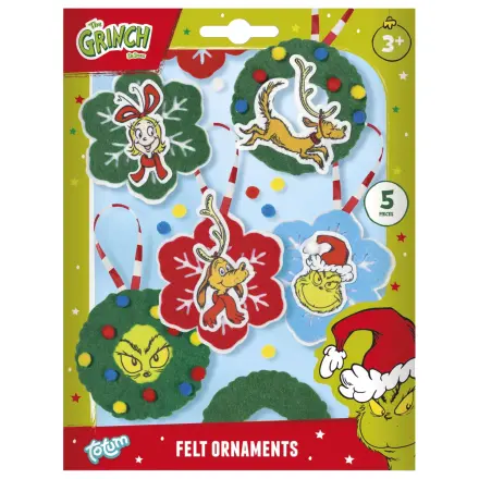 The Grinch Dr. Seuss vánoční ozdoby na stromeček, 5dílná sada fotografii produktu