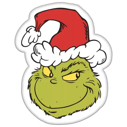 The Grinch Polštář ve tvaru úsměvu, Dekorativní polštář 36x29 cm fotografii produktu
