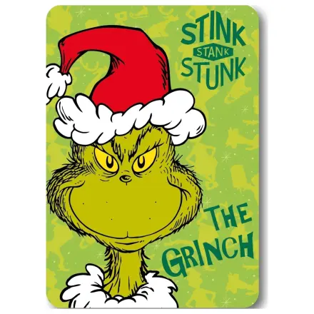 The Grinch Stink Vánoční fleecová deka fotografii produktu