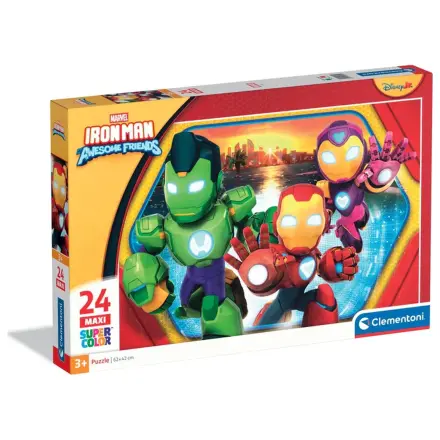 Iron Man and the Hero Squad 24dílné maxi puzzle fotografii produktu