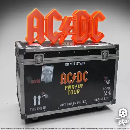 AC/DC Rock Ikonz On Tour Socha PWR UP Tour Road Case fotografii produktu