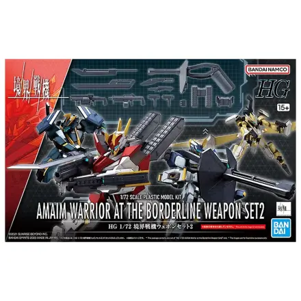 AMAIM - HG 1/72 AMAIM Warrior at the Borderline Sada zbraní 2 - Model Kit fotografii produktu