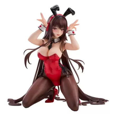 Amakano 2+ PVC Soška 1/4 Yuuhi Kurohime Bunny Suit Verze 32 cm fotografii produktu
