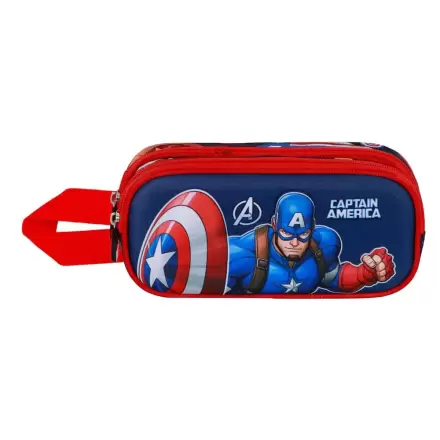 Marvel Captain America Patriot 3D dvojité pouzdro na tužky fotografii produktu