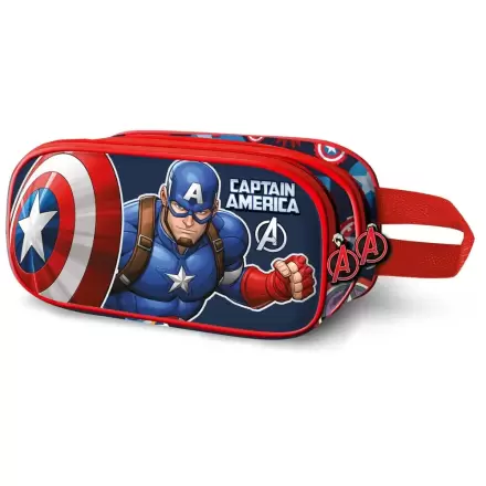 Marvel Captain America Patriot 3D dvojité pouzdro na tužky termékfotója