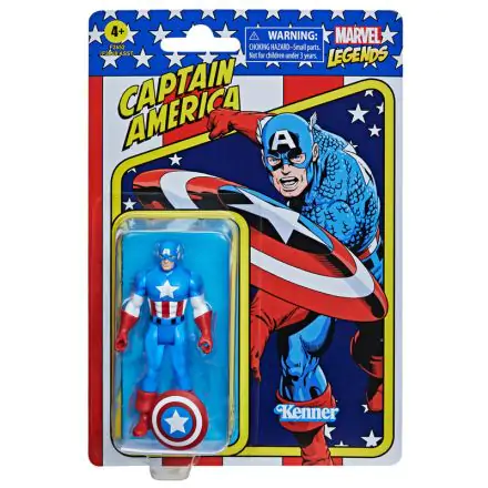 Marvel Legends Retro Collection akční figurka 2022 Captain America 10 cm termékfotója