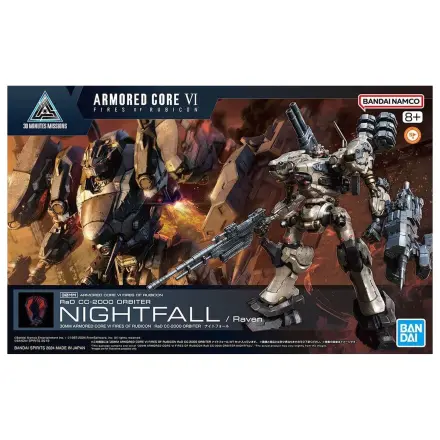 Armored Core VI Fires of Rubicon RAD CC-2000 Orbiter Nightfall Model Kit 30 mm fotografii produktu