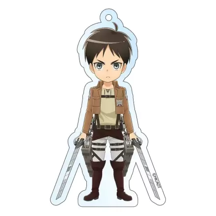 Attack on Titan akrylový přívěsek na klíče Eren Holografický 8 cm fotografii produktu