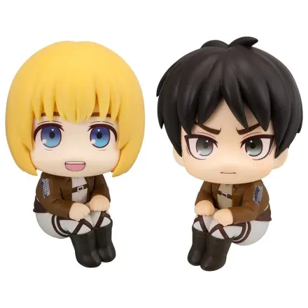 Attack on Titan Lookup PVC figurky 2-Pack Armin Arlert & Eren Yeager Grumpy Ver. 11 cm (s dárkem) fotografii produktu