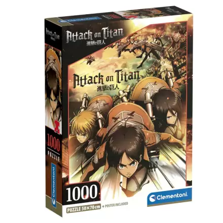 Attack on Titan puzzle 1000 dílků fotografii produktu