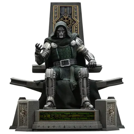 Avengers: Doomsday Art Scale Statue 1/10 Doctor Doom on Throne 22 cm fotografii produktu