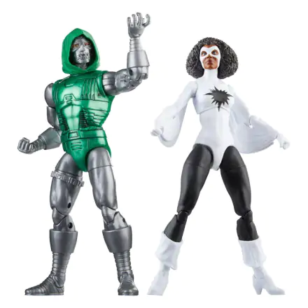 Avengers Marvel Legends akční figurky Captain Marvel vs. Doctor Doom 15 cm termékfotója