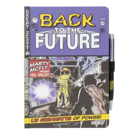 Back to the Future A5 prémiový zápisník + pero termékfotója