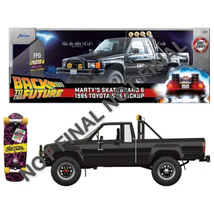 Back to the Future Diecast Vehicle 1:24 Martyho Skateboard 1985 Toyota fotografii produktu
