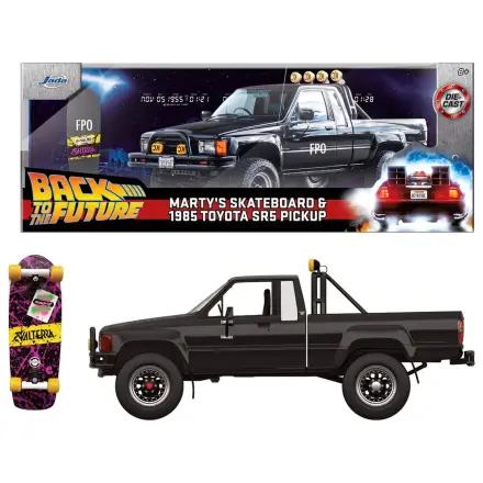 Back to the Future Diecast Vehicle 1:24 Martyho Skateboard 1985 Toyota fotografii produktu