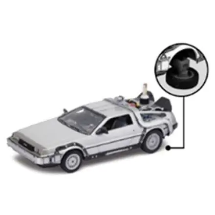 Back to the Future II Diecast Model 1/24 ´81 DeLorean LK kupé setrvačník termékfotója