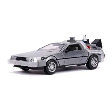 Back to the Future II Hollywood Rides Kovový model 1/24 DeLorean Time Machine termékfotója