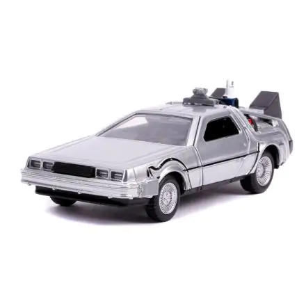 Back to the Future II Hollywood Rides Diecast Model 1/32 DeLorean Time Machine – Odlévaný model termékfotója