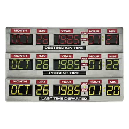 Back To The Future Slitek k 40. výročí Time Circuits Limited Edition fotografii produktu